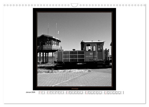 Produktbild: Wangerooge in Fine Art (Wandkalender 2026 DIN A3 quer), CALVENDO Monatskalender