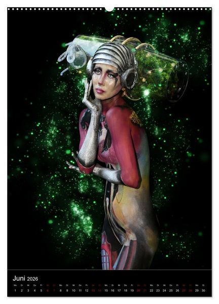Produktbild: World Bodypainting Festival: Generation NEXT (hochwertiger Premium Wandkalender 2026 DIN A2 hoch), Kunstdruck in Hochglanz