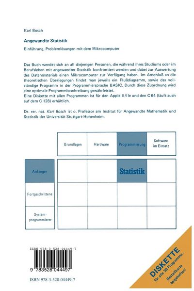 Produktbild: Angewandte Statistik