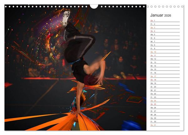 Produktbild: Break Dance B-boys & B-girls (Wandkalender 2026 DIN A3 quer), CALVENDO Monatskalender