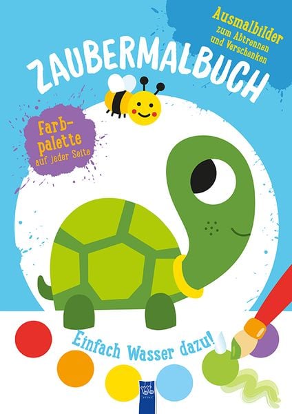 Produktbild: Zaubermalbuch - Schildkr&ouml;te (blau)