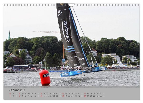 Produktbild: High Speed Katamarane - Schwebend ans Limit (Wandkalender 2026 DIN A3 quer), CALVENDO Monatskalender