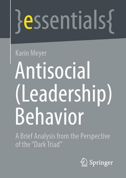 Produktbild: Antisocial (Leadership) Behavior