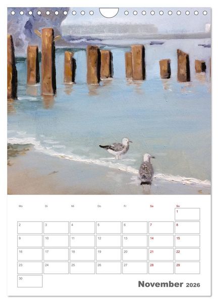 Produktbild: Malerisches Helgoland (Wandkalender 2026 DIN A4 hoch), CALVENDO Monatskalender