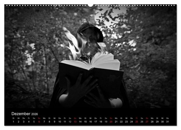 Produktbild: Hexen (hochwertiger Premium Wandkalender 2026 DIN A2 quer), Kunstdruck in Hochglanz
