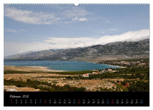 Produktbild: Kroatien - Dalmatien (Wandkalender 2026 DIN A2 quer), CALVENDO Monatskalender