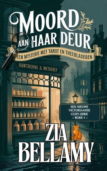 Produktbild: Moord aan haar Deur (Een mysterie met tarot en theebladeren, #1)