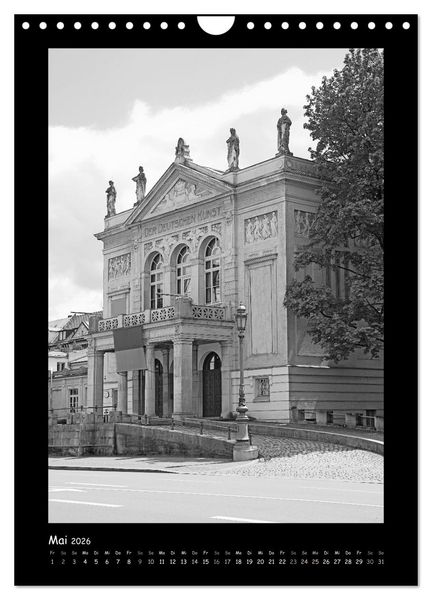 Produktbild: Liebenswertes M&uuml;nchen 2026 - Stilisierte Fotografien in schwarzwei&szlig; (Wandkalender 2026 DIN A4 hoch), CALVENDO Monatskalender