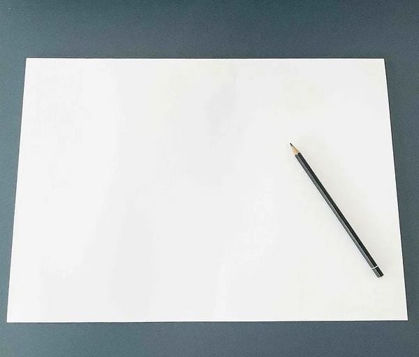 Scriptum Schreibtischunterlage, Malblock Zeichenblock weiss DIN A3, Papier zum Abreißen blanko, 3er Set mit je 25 Blatt, 42 x 29,7 cm