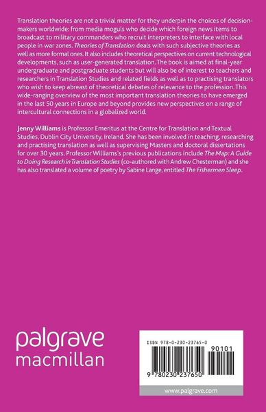 Produktbild: Theories of Translation