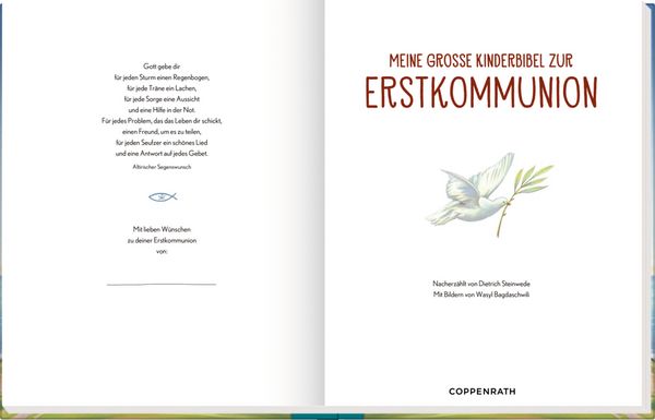 Produktbild: Meine gro&szlig;e Kinderbibel zur Erstkommunion