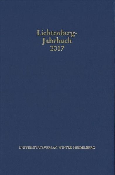Produktbild: Lichtenberg-Jahrbuch 2017