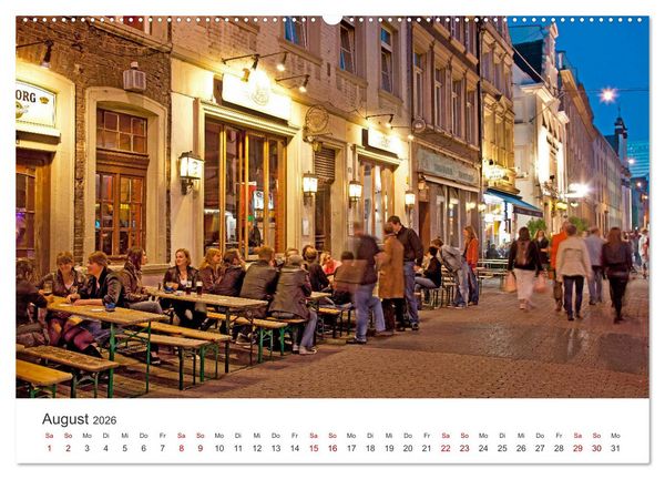 Produktbild: D&uuml;sseldorf - Tradition und Moderne am Rhein (hochwertiger Premium Wandkalender 2026 DIN A2 quer), Kunstdruck in Hochglanz