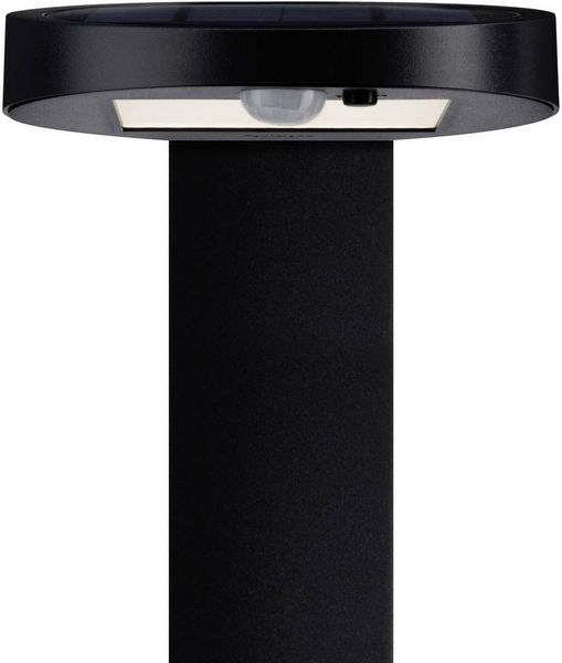 Produktbild: Paulmann 94249 Ryse Solar-Au&szlig;enstandleuchte mit Bewegungsmelder 1.2W Warmwei&szlig; Anthrazit