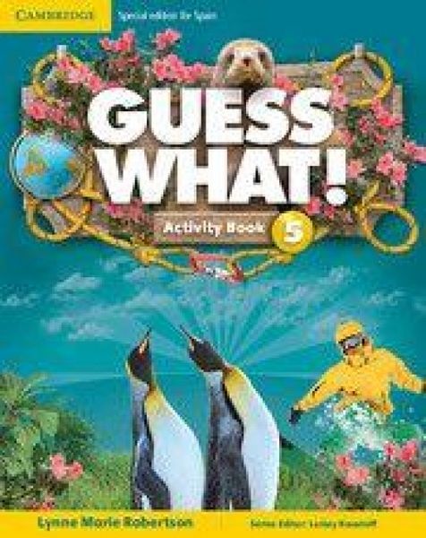 Produktbild: Guess What! Level 5 Activity Book with Home Booklet and Online Interactive Activities Spanish Edition