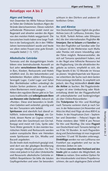 Produktbild: TRESCHER Reisef&uuml;hrer Sansibar