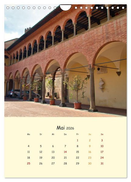 Produktbild: Siena - Impressionen (Wandkalender 2026 DIN A4 hoch), CALVENDO Monatskalender
