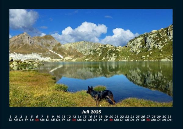 Produktbild: Berge 2025 Fotokalender DIN A4
