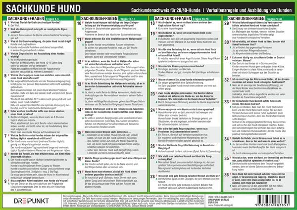 Produktbild: Hunde Sachkunde