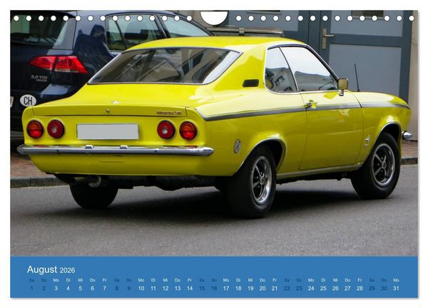 Produktbild: Opel Classics (Wandkalender 2026 DIN A4 quer), CALVENDO Monatskalender