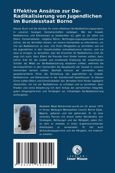 Produktbild: Effektive Ans&auml;tze zur De-Radikalisierung von Jugendlichen im Bundesstaat Borno