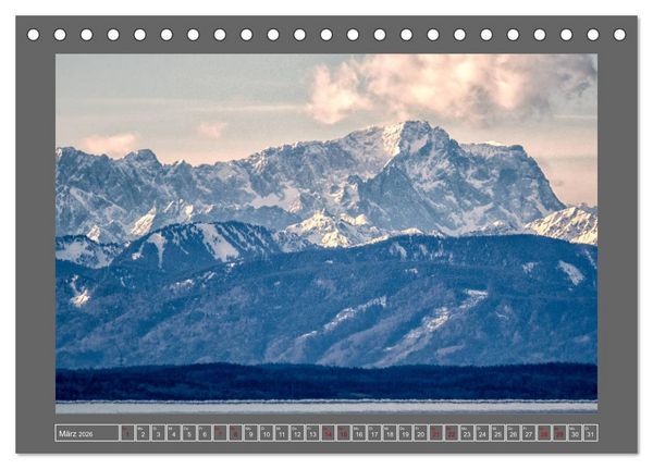 Produktbild: Impressionen vom Starnberger See II (Tischkalender 2026 DIN A5 quer), CALVENDO Monatskalender