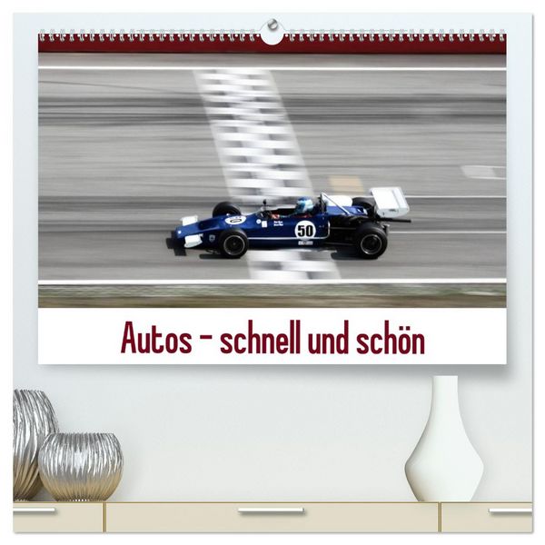 Produktbild: Autos - schnell und sch&ouml;n (hochwertiger Premium Wandkalender 2026 DIN A2 quer), Kunstdruck in Hochglanz