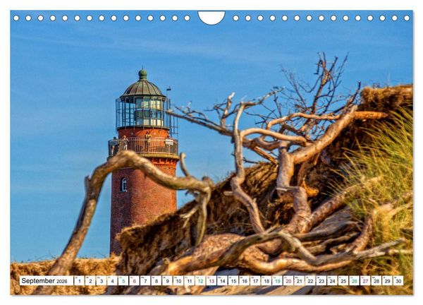 Produktbild: Dar&szlig;er Weststrand - Fischland Dar&szlig; Zingst (Wandkalender 2026 DIN A4 quer), CALVENDO Monatskalender