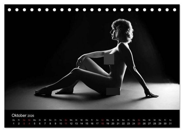 Produktbild: Kunstakt (Tischkalender 2026 DIN A5 quer), CALVENDO Monatskalender