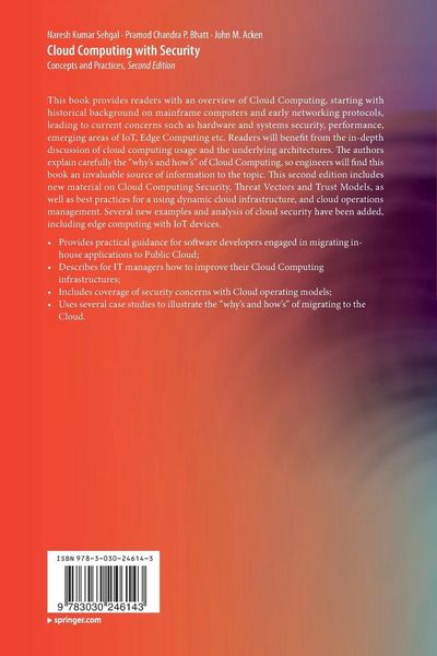 Produktbild: Cloud Computing with Security