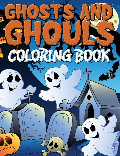 Produktbild: Ghosts and Ghouls Coloring Book
