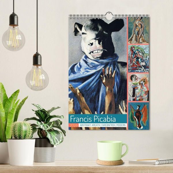 Produktbild: Francis Picabia (Wandkalender 2026 DIN A4 hoch), CALVENDO Monatskalender