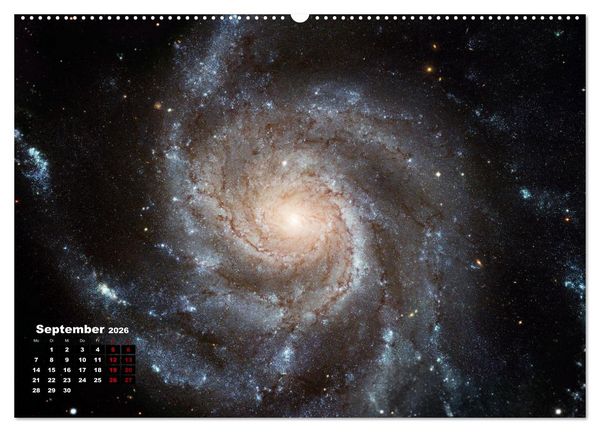 Produktbild: Hubble - 35 Jahre atemberaubende Aufnahmen (Wandkalender 2026 DIN A2 quer), CALVENDO Monatskalender