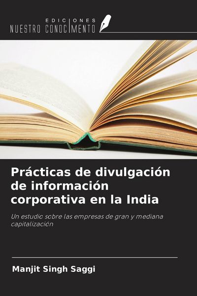 Produktbild: Pr&aacute;cticas de divulgaci&oacute;n de informaci&oacute;n corporativa en la India