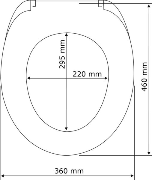 Produktbild: Premium WC-Sitz Mod. Habos, Thermoplast, mit Absenkautomatik