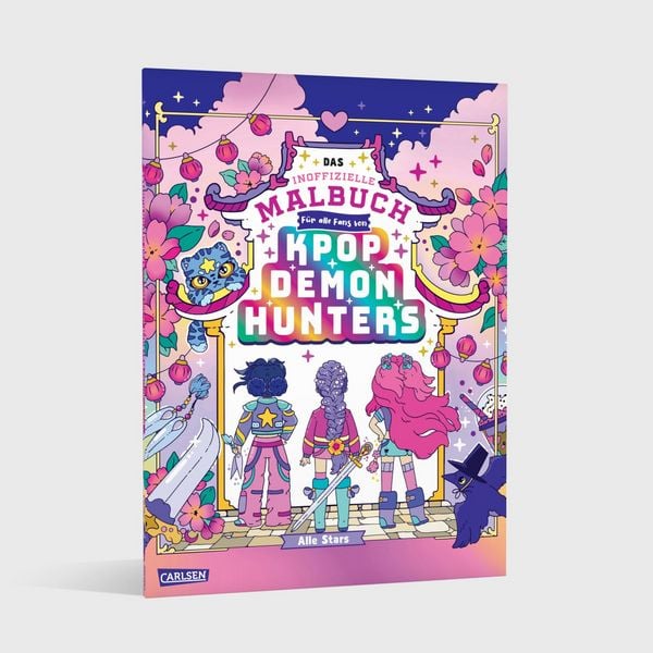 Produktbild: K-POP Das inoffizielle Malbuch f&uuml;r Fans von K-POP DEMON HUNTERS