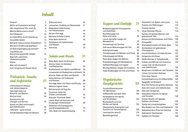 Produktbild: Richtige Ern&auml;hrung bei erh&ouml;htem Cholesterinspiegel