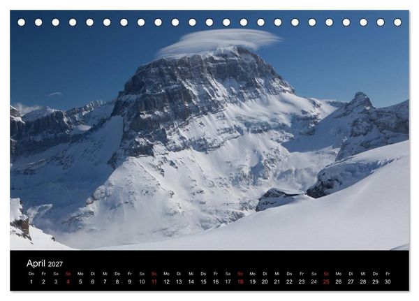 Produktbild: Momente der Sehnsucht: Schweizer Bergwelten (Tischkalender 2027 DIN A5 quer), CALVENDO Monatskalender