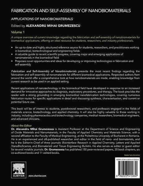 Produktbild: Fabrication and Self-Assembly of Nanobiomaterials