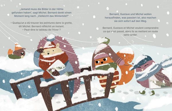 Produktbild: Der Igel, der das Wetter malte - Le h&eacute;risson qui peignait le temps