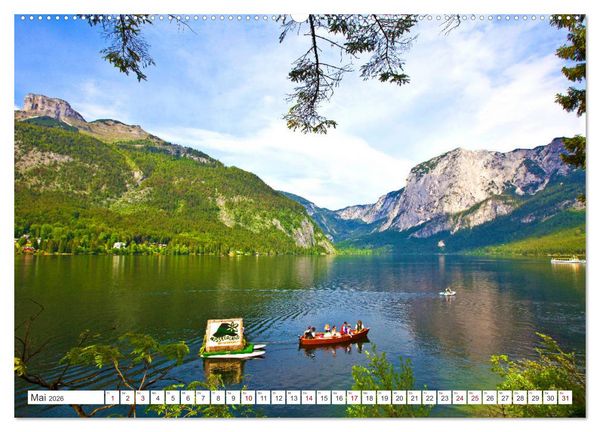 Produktbild: Das sch&ouml;ne Ausseerland (hochwertiger Premium Wandkalender 2026 DIN A2 quer), Kunstdruck in Hochglanz