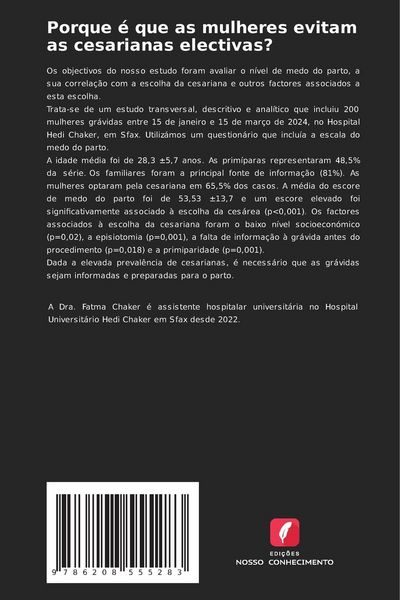 Produktbild: Porque &eacute; que as mulheres evitam as cesarianas electivas?