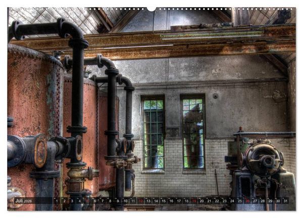 Produktbild: Lost Places in Deutschland 2026 (hochwertiger Premium Wandkalender 2026 DIN A2 quer), Kunstdruck in Hochglanz
