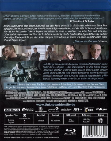 Produktbild: Unknown Identity