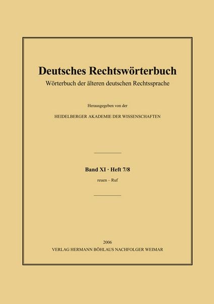 Produktbild: Deutsches Rechtsw&ouml;rterbuch