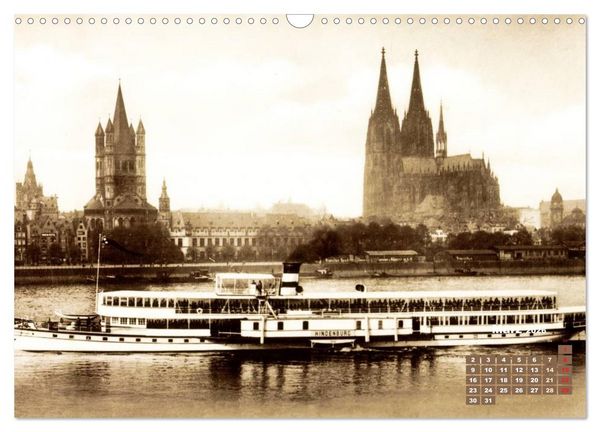 Produktbild: Historisches K&ouml;ln &ndash; Die Stadt auf historischen Karten (Wandkalender 2026 DIN A3 quer), CALVENDO Monatskalender
