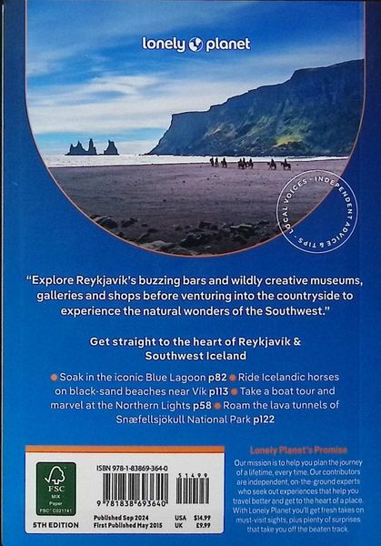 Produktbild: Lonely Planet Pocket Reykjavik & Southwest Iceland
