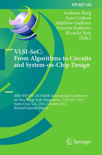 Produktbild: VLSI-SoC: From Algorithms to Circuits and System-on-Chip Design