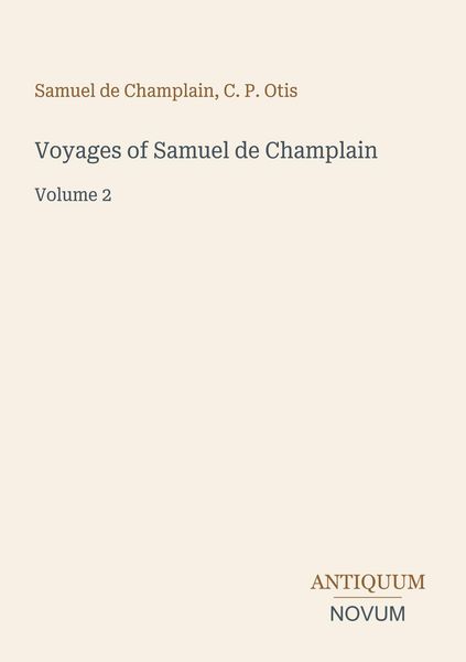 Produktbild: Voyages of Samuel de Champlain