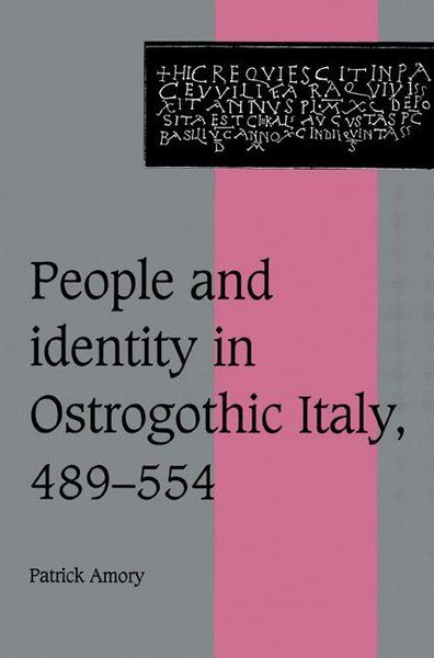 Produktbild: People and Identity in Ostrogothic Italy, 489 554